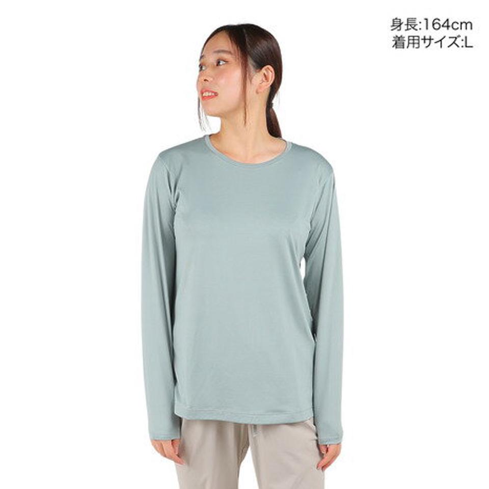 ダンスキン（DANSKIN）（レディース）長袖Tシャツ レディース オールデイアクティブライト DC723103 SG