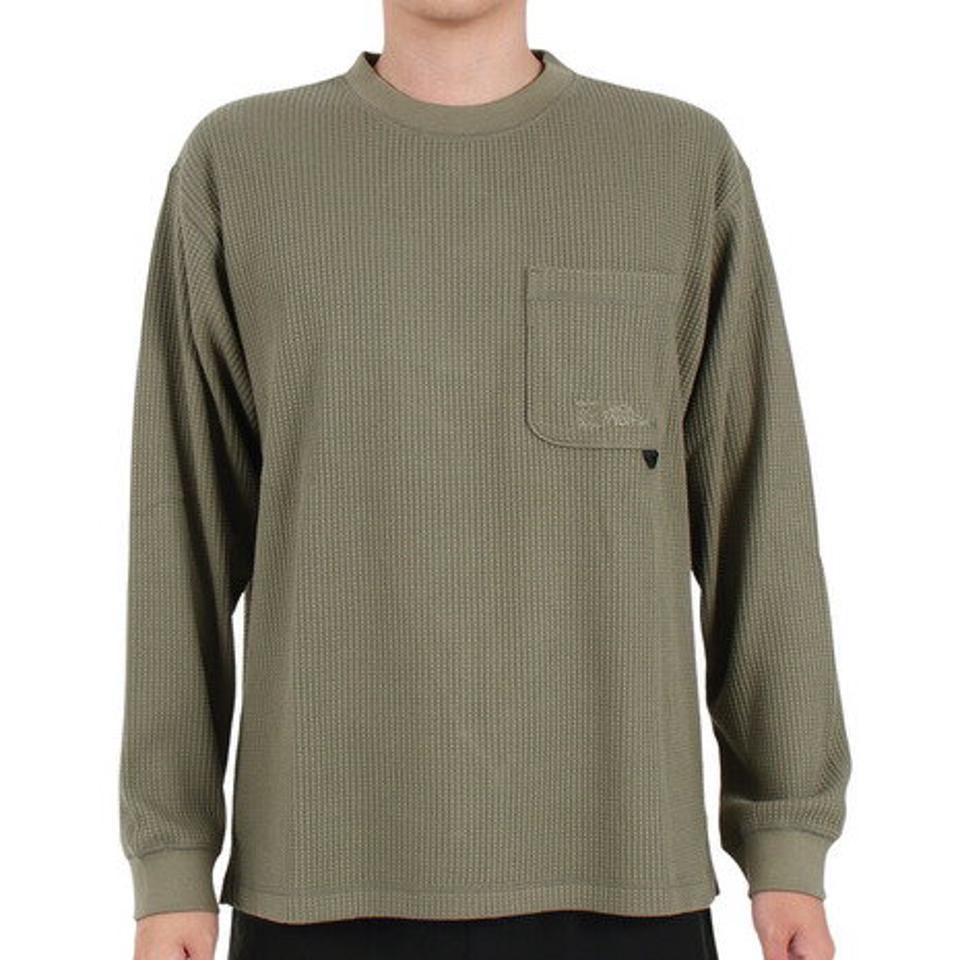 ジャックウルフスキン（JackWolfskin）（メンズ）長袖Tシャツ ロンT JP COZY WAFFLE 5032561
