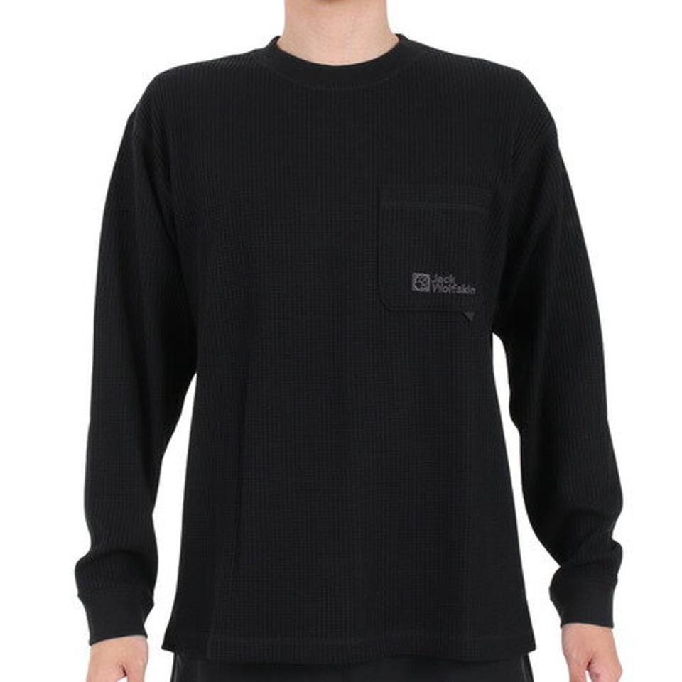 ジャックウルフスキン（JackWolfskin）（メンズ）長袖Tシャツ ロンT JP COZY WAFFLE 5032561