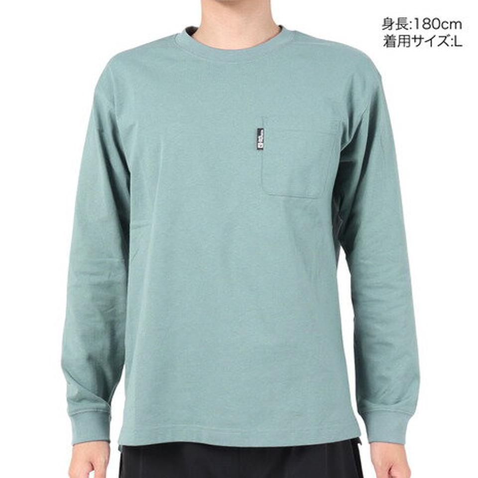 ジャックウルフスキン（JackWolfskin）（メンズ）長袖Tシャツ ロンT JP POCKET 長袖Tシャツ V2 5022584