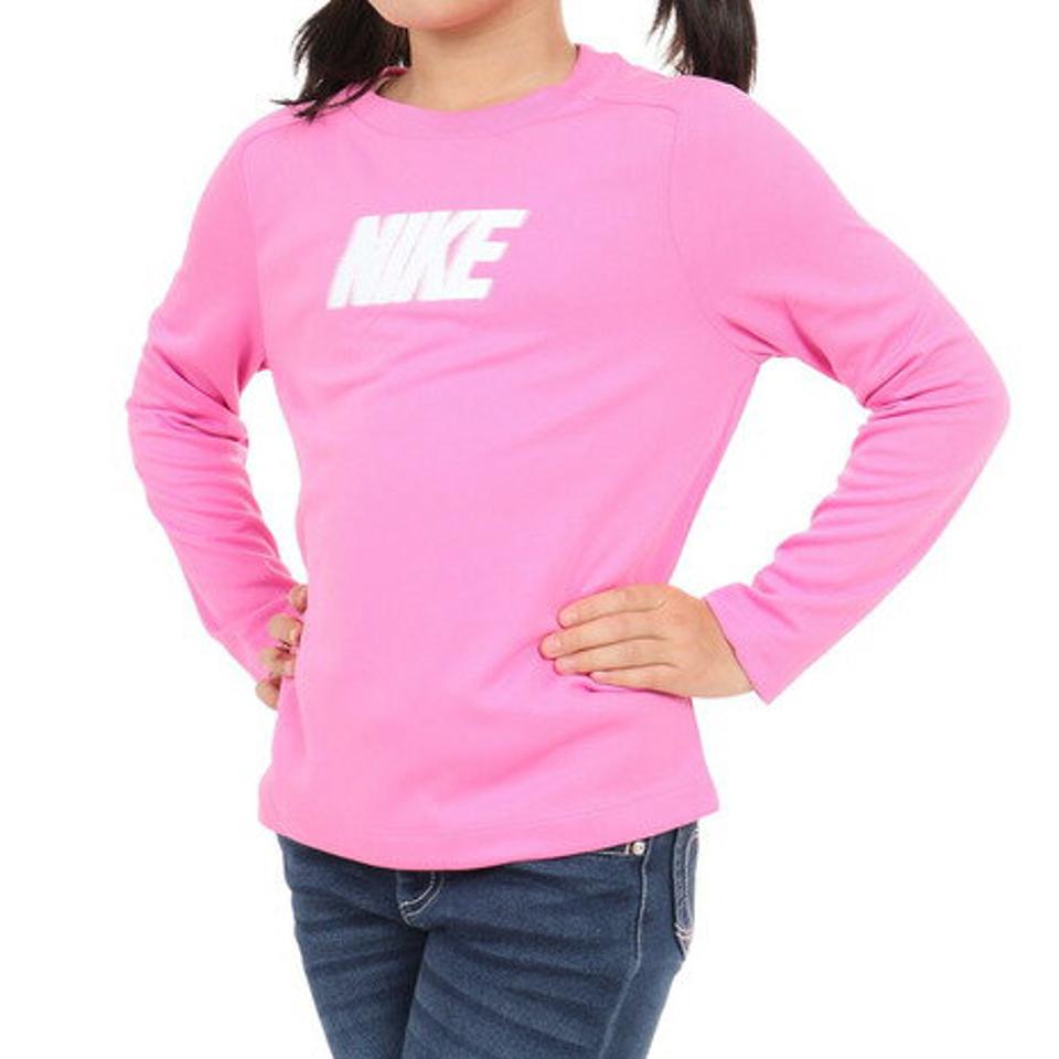 【SOY受賞記念1/30 9:59までエントリーでP4倍】ナイキ（NIKE）（キッズ）長袖Tシャツ キッズ ユース ドライフィット マルチプラス FD3925-675