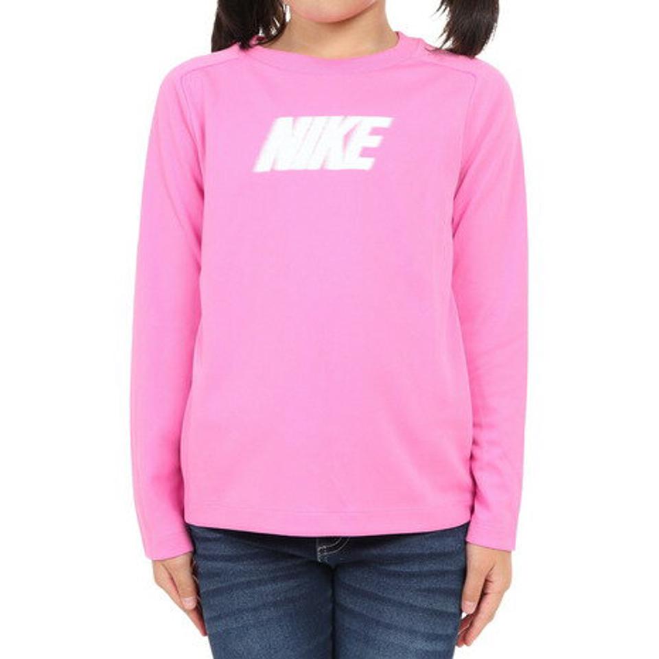 【SOY受賞記念1/30 9:59までエントリーでP4倍】ナイキ（NIKE）（キッズ）長袖Tシャツ キッズ ユース ドライフィット マルチプラス FD3925-675