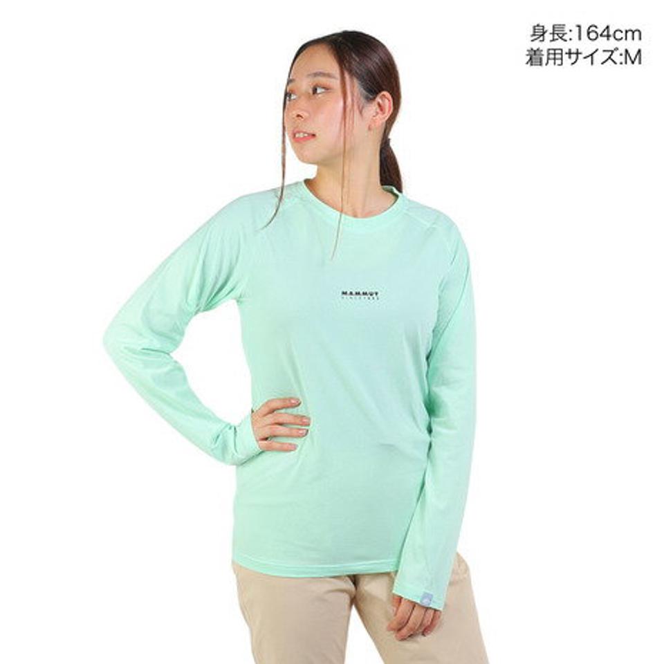 マムート（MAMMUT）（レディース）長袖Tシャツ ロンT QD ロゴプリント ロングスリーブTシャツ 1016-01040-40258