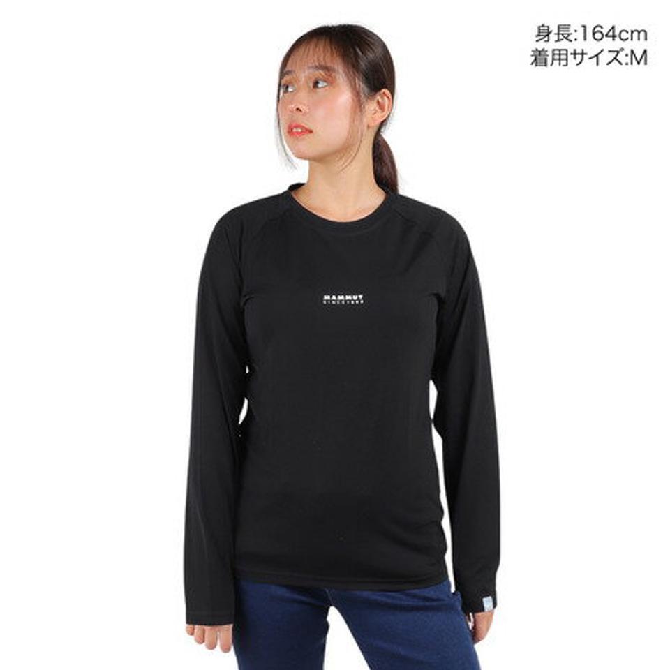 マムート（MAMMUT）（レディース）長袖Tシャツ ロンT QD ロゴプリント ロングスリーブTシャツ AF 1016-01040-00253