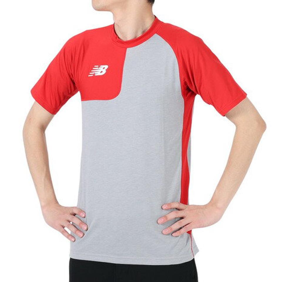【SOY受賞記念1/30 9:59までエントリーでP4倍】ニューバランス（new balance）（メンズ）野球 アンダーシャツ BPベースボールアシンメトリ—半袖Tシャツ 右投げ用 MT41704RTRE