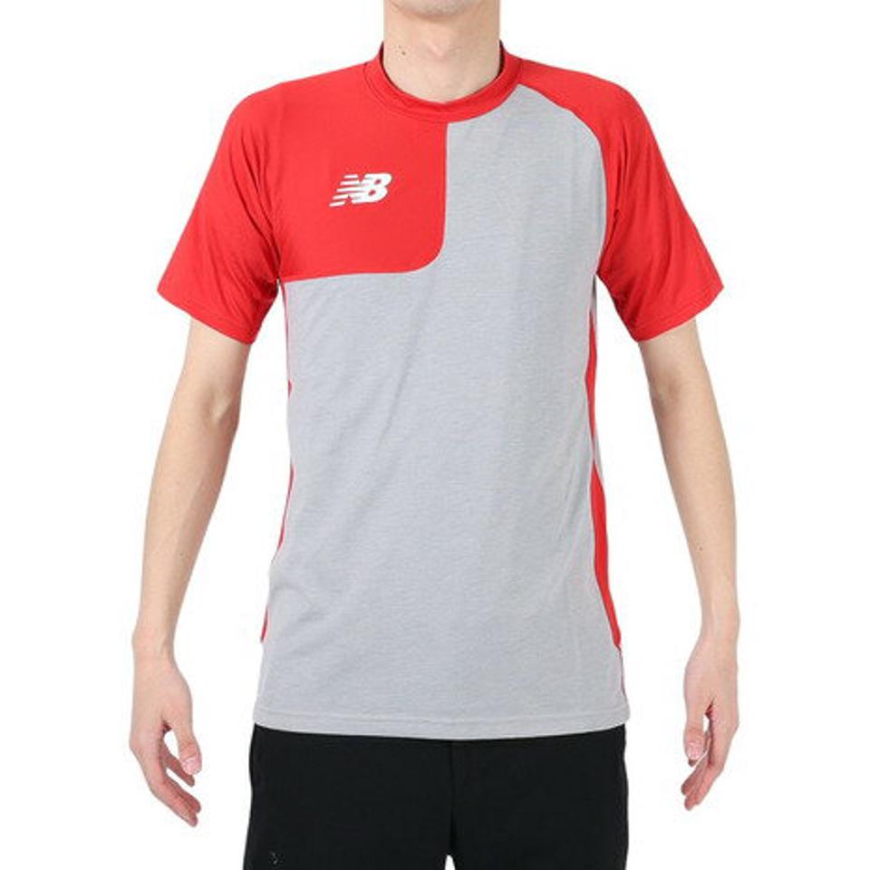 【SOY受賞記念1/30 9:59までエントリーでP4倍】ニューバランス（new balance）（メンズ）野球 アンダーシャツ BPベースボールアシンメトリ—半袖Tシャツ 右投げ用 MT41704RTRE