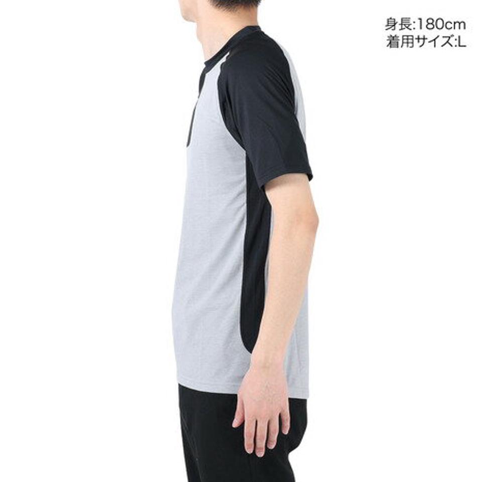 ニューバランス（new balance）（メンズ）野球 アンダーシャツ BP ベースボールアシンメトリー 半袖Tシャツ 右投げ用 MT41704R