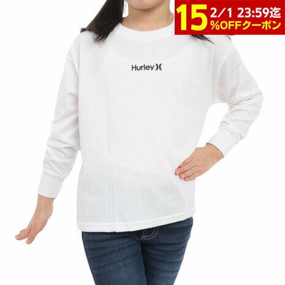 ハーレー（HURLEY）（キッズ）ジュニア B BANDANA 長袖Tシャツ 23 BLS2200002-WHT
