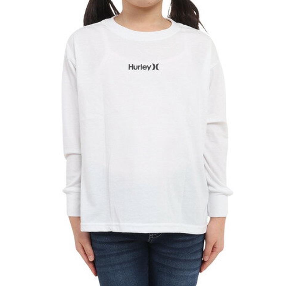 ハーレー（HURLEY）（キッズ）ジュニア B BANDANA 長袖Tシャツ 23 BLS2200002-WHT
