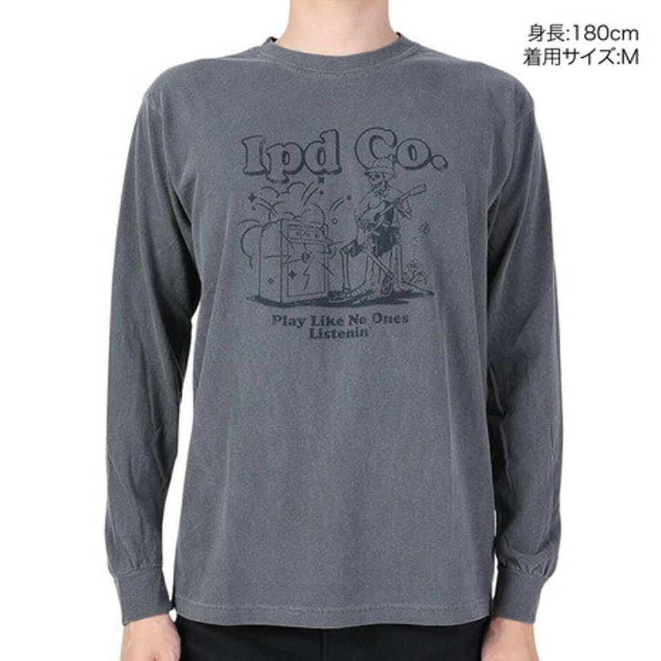 IPD（IPD）（メンズ）STAY TUNE 長袖Tシャツ IPDLSST-603-C.GRY