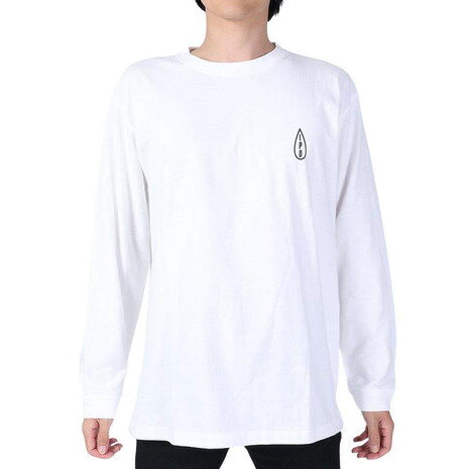 IPD（IPD）（メンズ）SCRIPT 長袖Tシャツ IPDLSSC-602-WT/RB