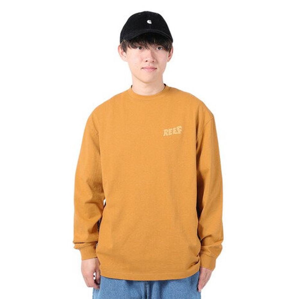 リーフ（REEF）（メンズ）SURF CLUB 長袖Tシャツ RFTEM2336-YEL