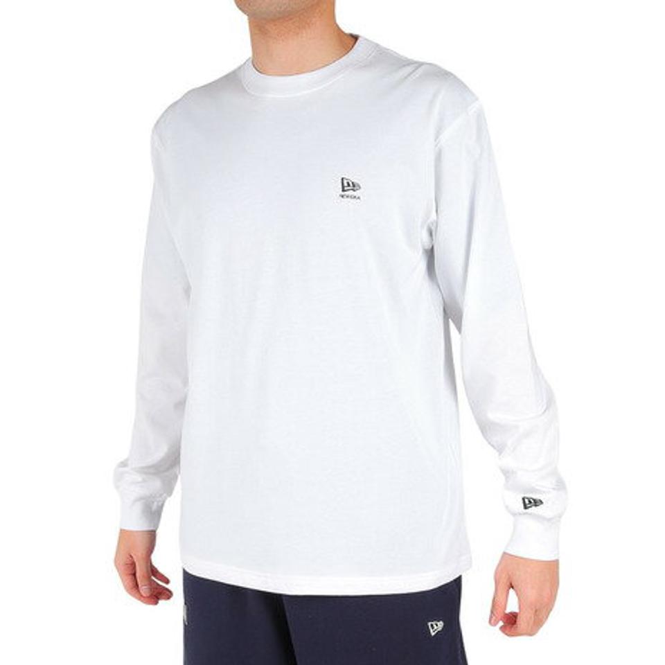 ニューエラ（NEW ERA）（メンズ）LSCT FLAG&WORDMARK 長袖Tシャツ 13755423/13755424