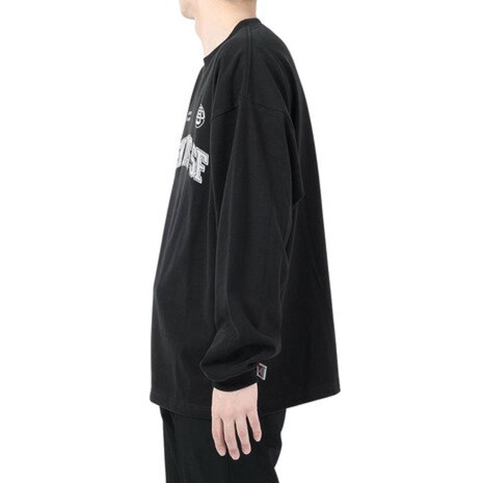 ベンデイビス（BEN DAVIS）（メンズ）カレッジ ブラッシュド 長袖Tシャツ 24380023