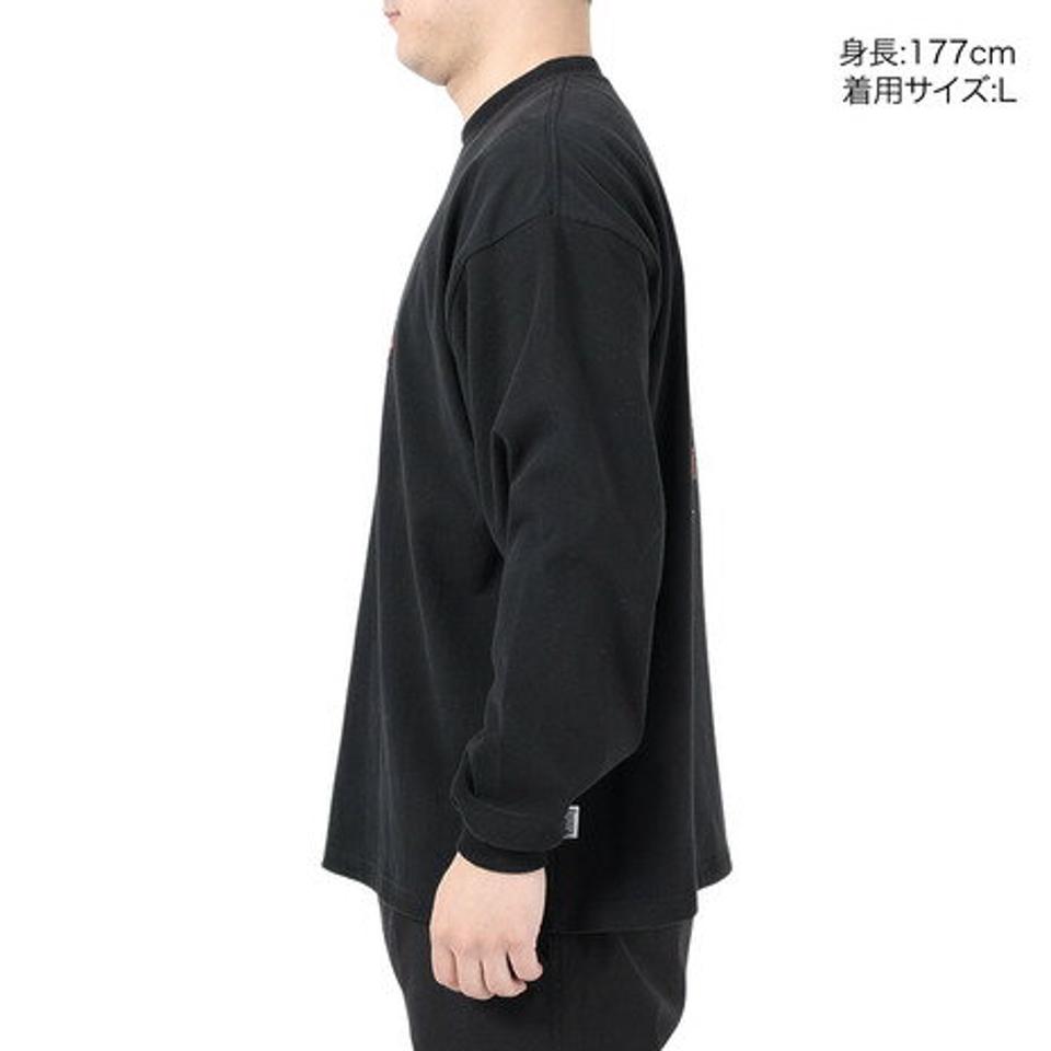 ベンデイビス（BEN DAVIS）（メンズ、レディース）HARVEST BRUSHED 長袖Tシャツ 24380022