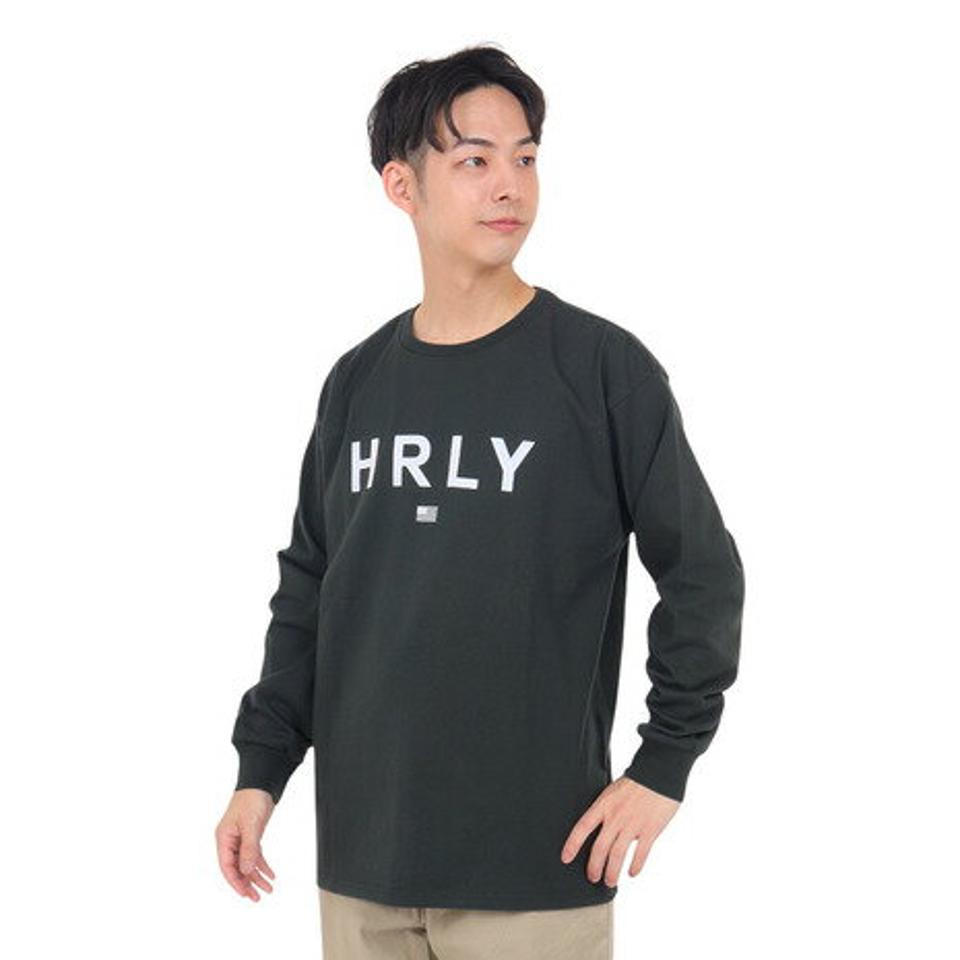 【SOY受賞記念1/30 9:59までエントリーでP4倍】ハーレー（HURLEY）（メンズ）オーバーサイズ ブランドロゴ 長袖Tシャツ 23MLS2200001-DFR