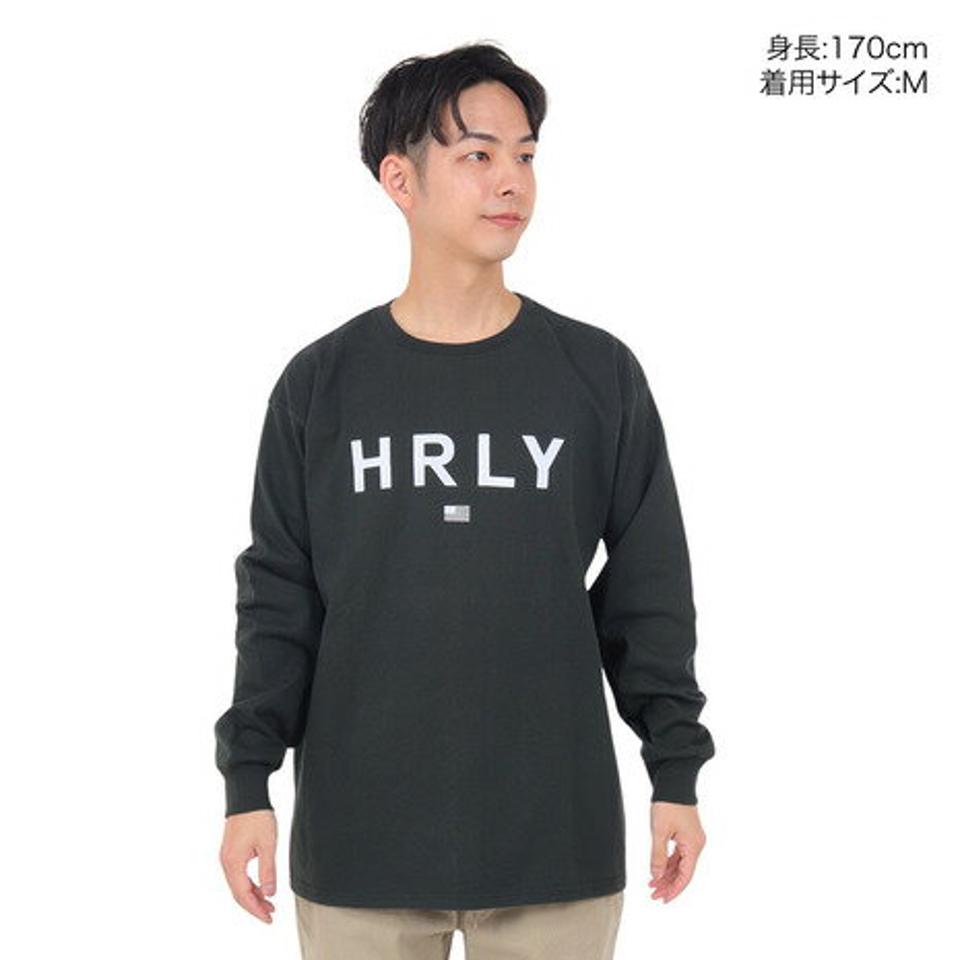 【SOY受賞記念1/30 9:59までエントリーでP4倍】ハーレー（HURLEY）（メンズ）オーバーサイズ ブランドロゴ 長袖Tシャツ 23MLS2200001-DFR