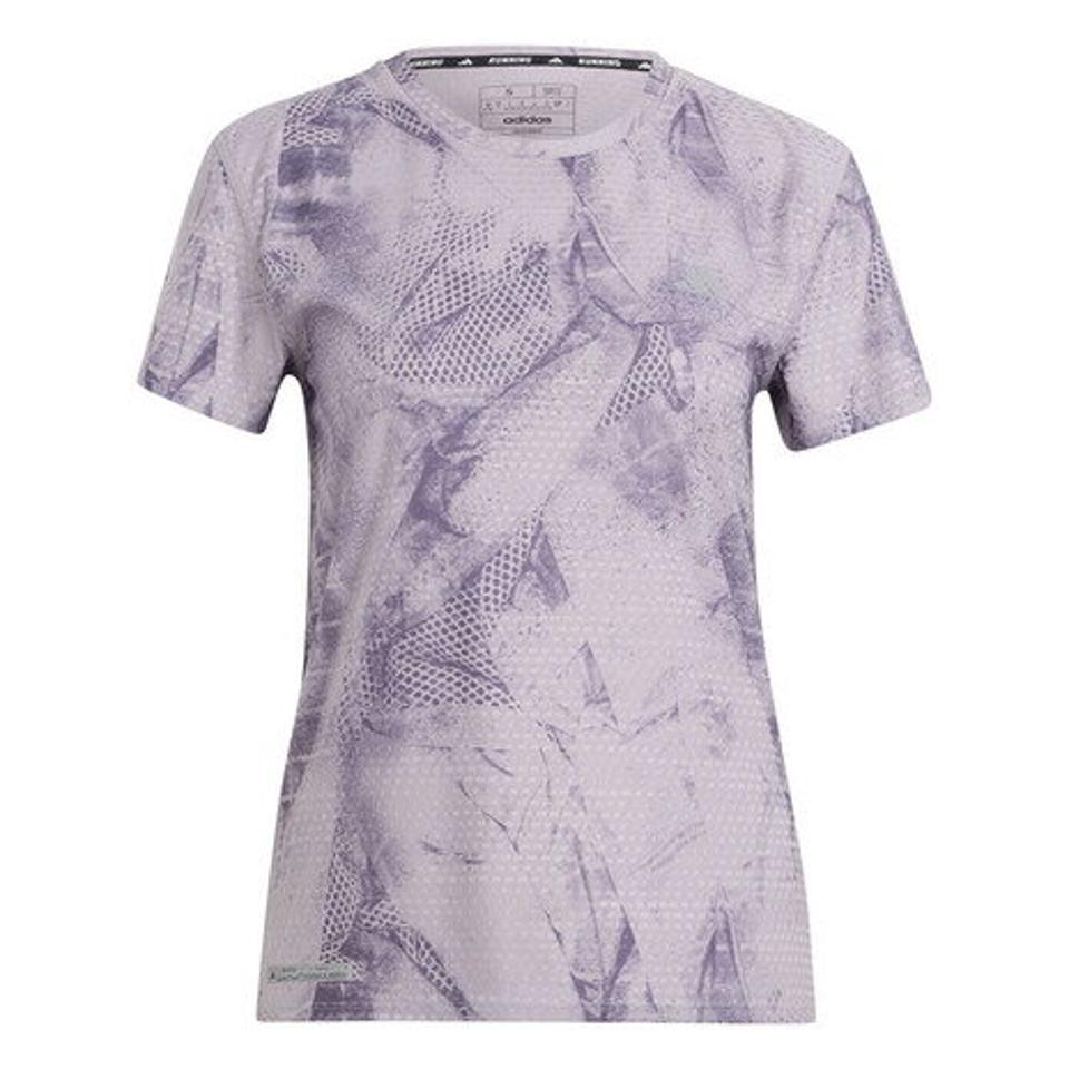 アディダス（adidas）（レディース）ULTIMATEADIDAS 総柄プリント 半袖Tシャツ IJN48