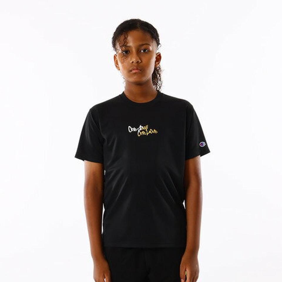 チャンピオン（CHAMPION）（キッズ）バスケットボールウェア ジュニア ミニ ショートスリーブTシャツ CK-ZB318 981