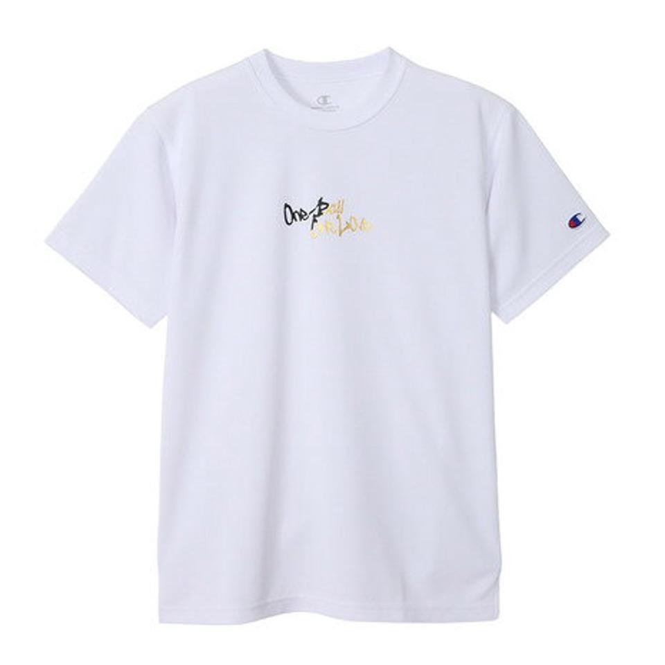 チャンピオン（CHAMPION）（キッズ）バスケットボールウェア ジュニア ミニ ショートスリーブTシャツ CK-ZB318 010