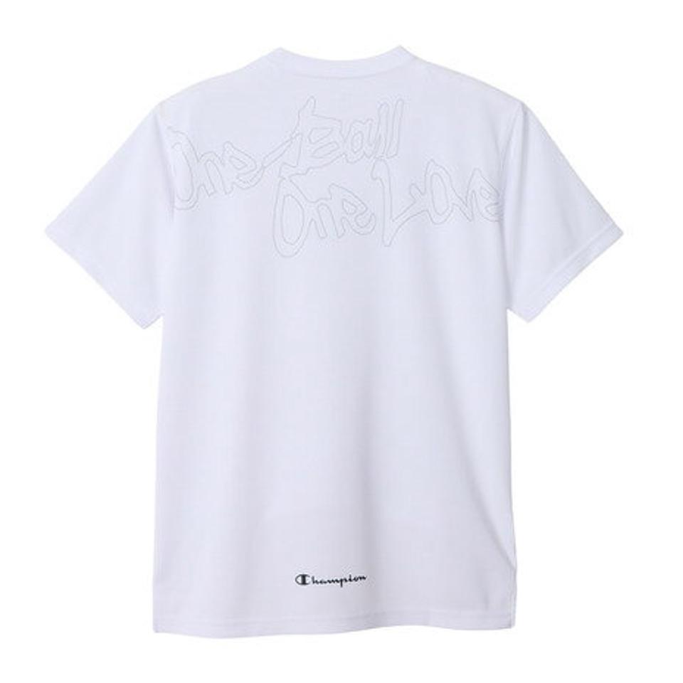 チャンピオン（CHAMPION）（キッズ）バスケットボールウェア ジュニア ミニ ショートスリーブTシャツ CK-ZB318 010