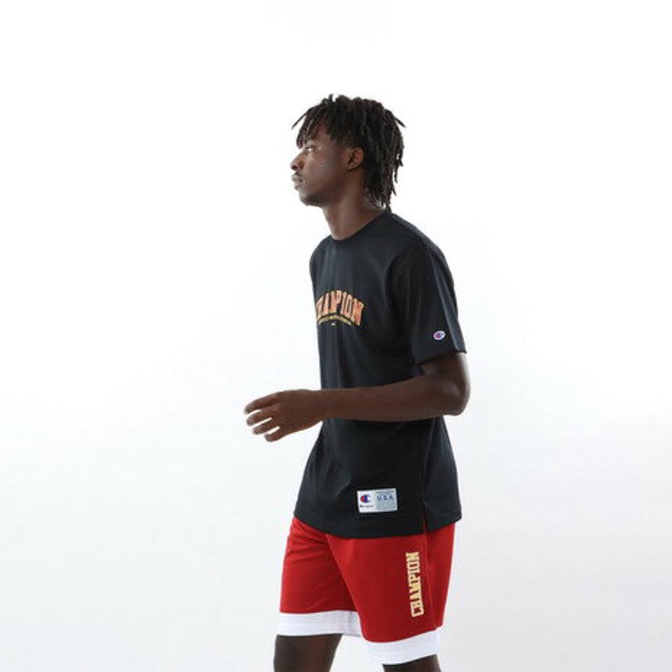 チャンピオン（CHAMPION）（メンズ）バスケットボールウェア ショートスリーブTシャツ C3-ZB350