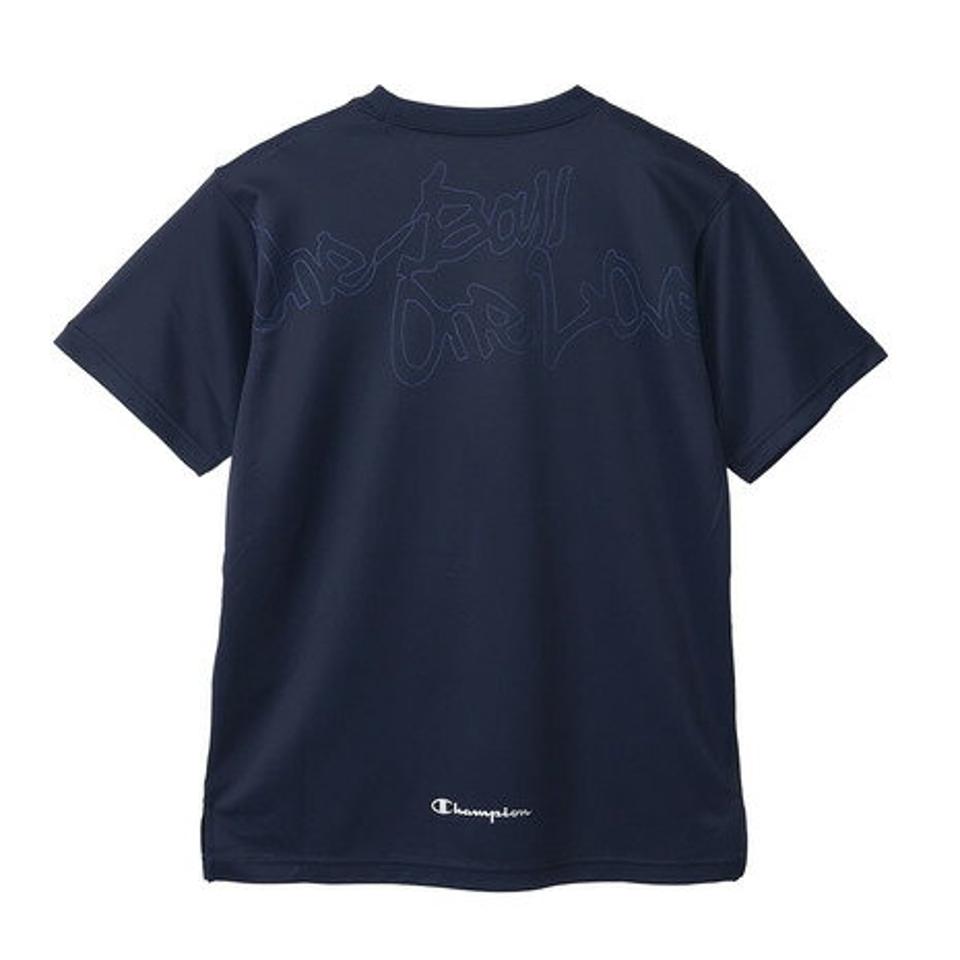 チャンピオン（CHAMPION）（キッズ）バスケットボールウェア ジュニア ミニ ショートスリーブTシャツ CK-ZB318 370