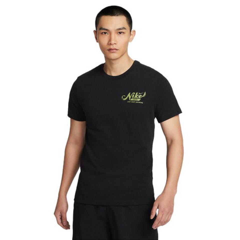 【10%OFFクーポン対象！4/11まで】ナイキ（NIKE）（メンズ）AS ドライフィット フィットネス Tシャツ 3MO SLUB G FQ3881-010
