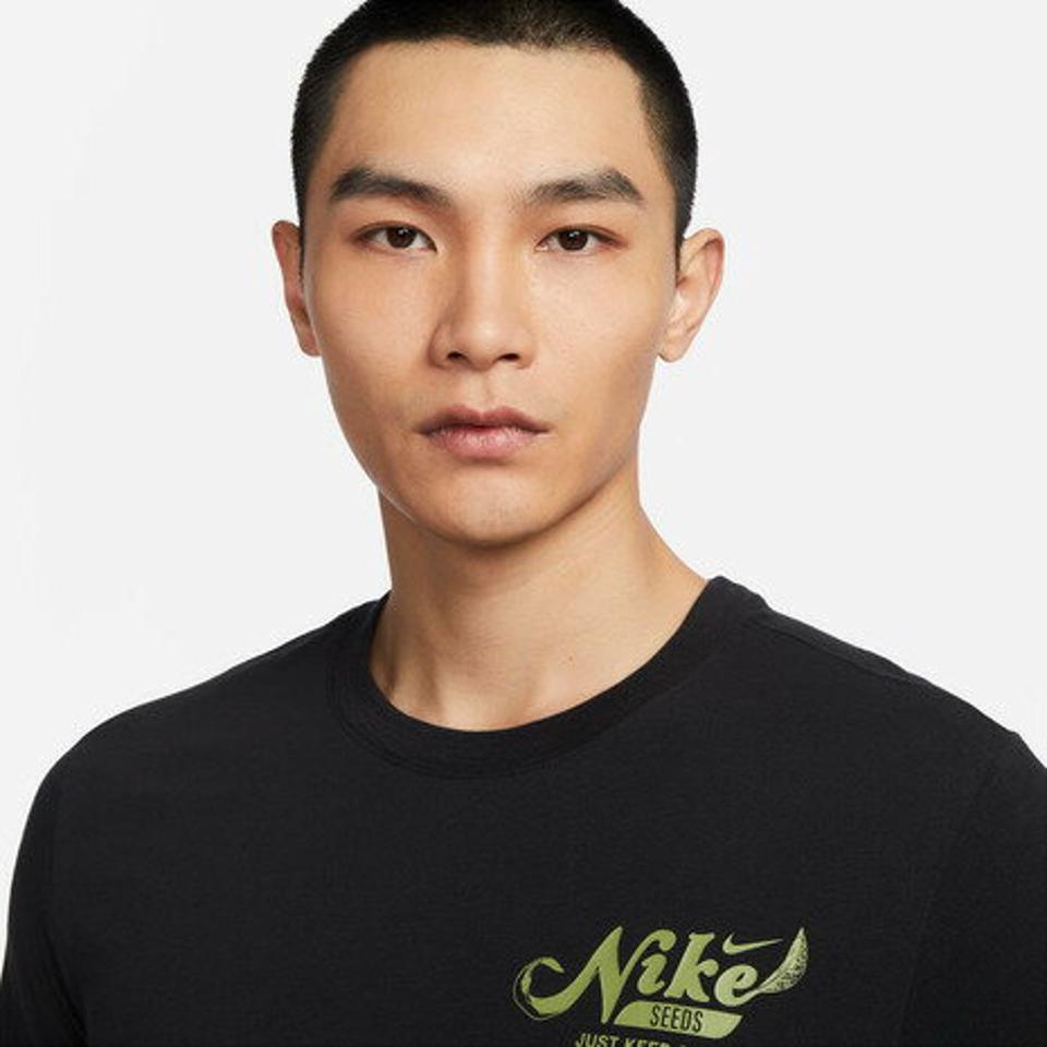 【10%OFFクーポン対象！4/11まで】ナイキ（NIKE）（メンズ）AS ドライフィット フィットネス Tシャツ 3MO SLUB G FQ3881-010