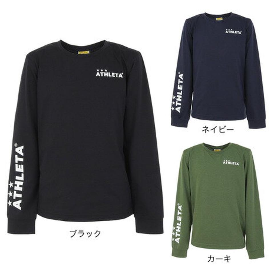 アスレタ（ATHLETA）（キッズ）ジュニア サッカー フットサルウェア 長袖Tシャツ 3376J