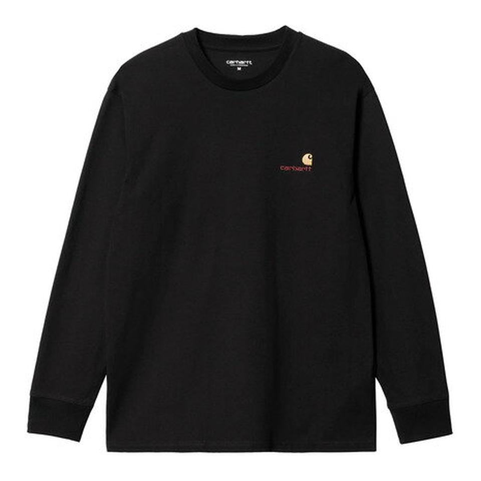 カーハート（CARHARTT）（メンズ）長袖 AMERICAN SCRIPT Tシャツ I02995589XX22S