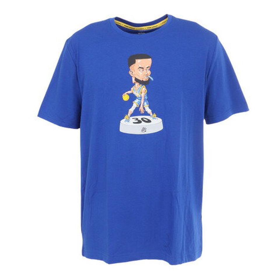 アンダーアーマー（UNDER ARMOUR）（メンズ）バスケットボールウェア カリー ボブルヘッド 半袖Tシャツ 1379859 400