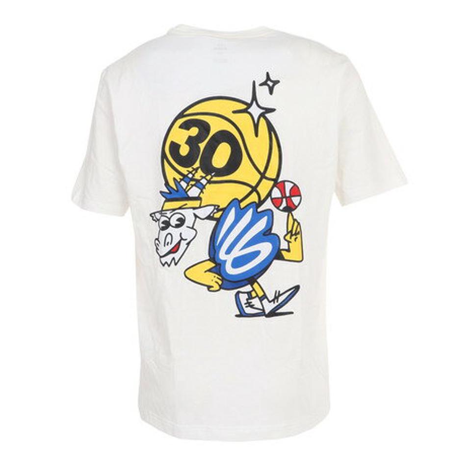 アンダーアーマー（UNDER ARMOUR）（メンズ）バスケットボールウェア カリー ダブ GOAT 半袖Tシャツ 1379857 100