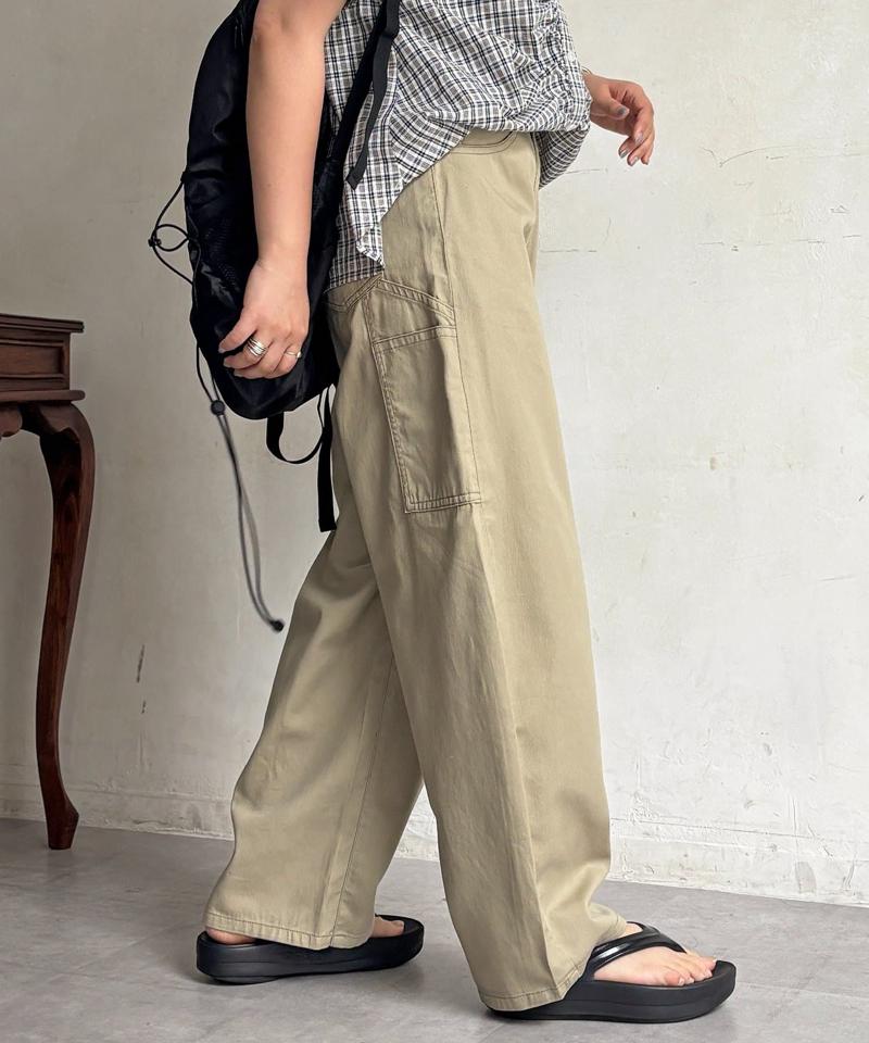 カーブペインターデニムパンツ