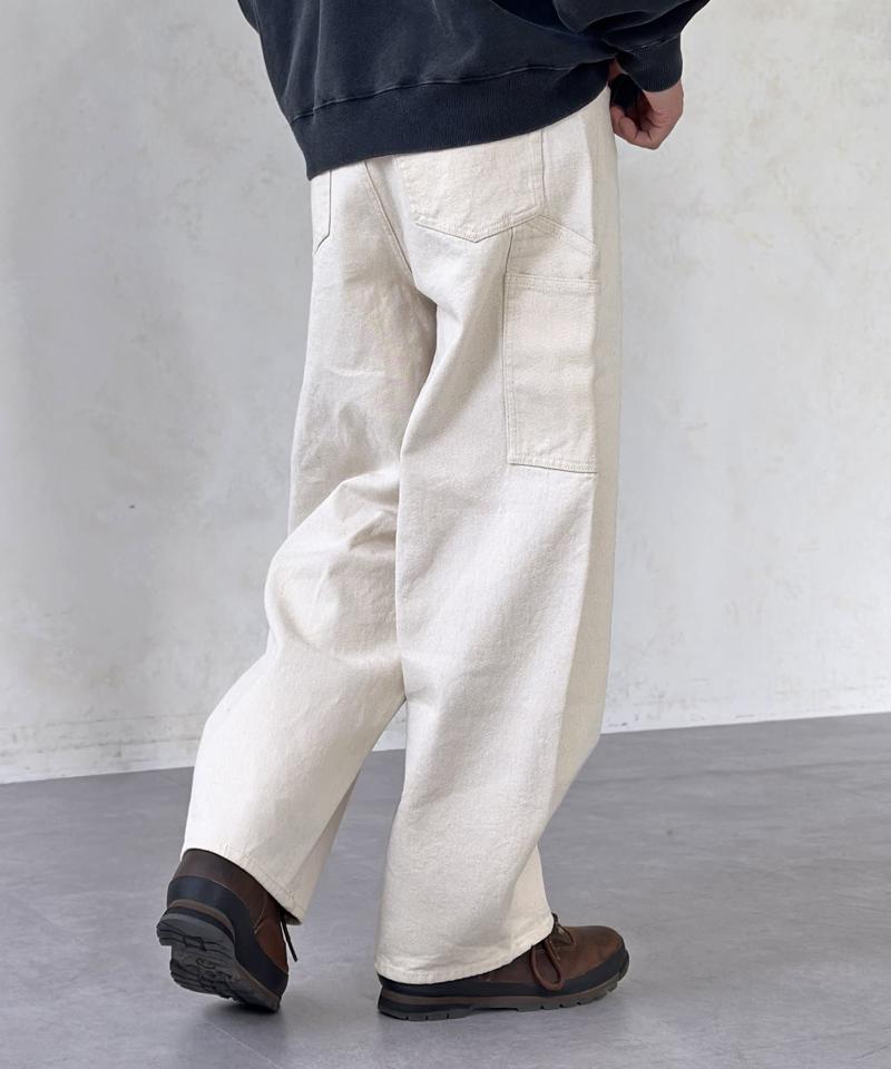 カーブペインターデニムパンツ