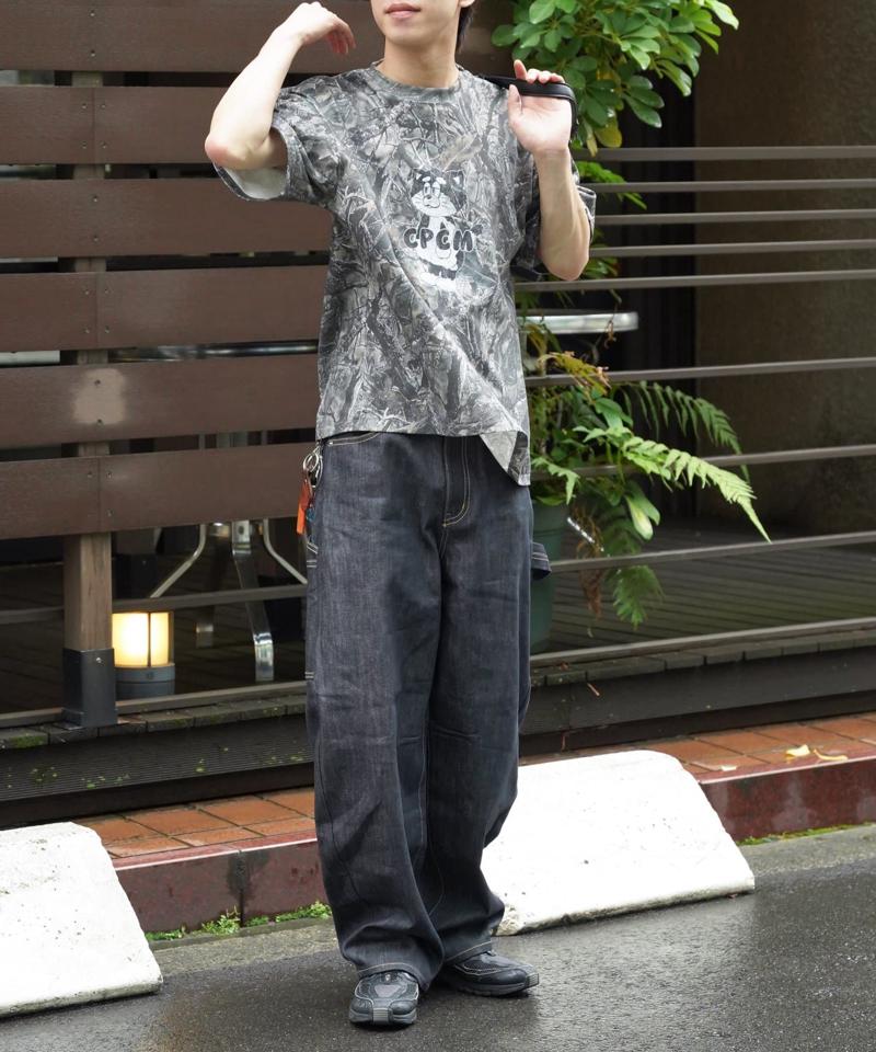 カーブペインターデニムパンツ