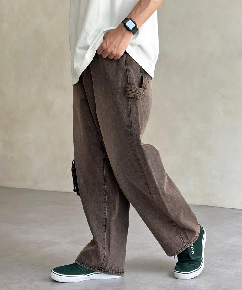 カーブペインターデニムパンツ