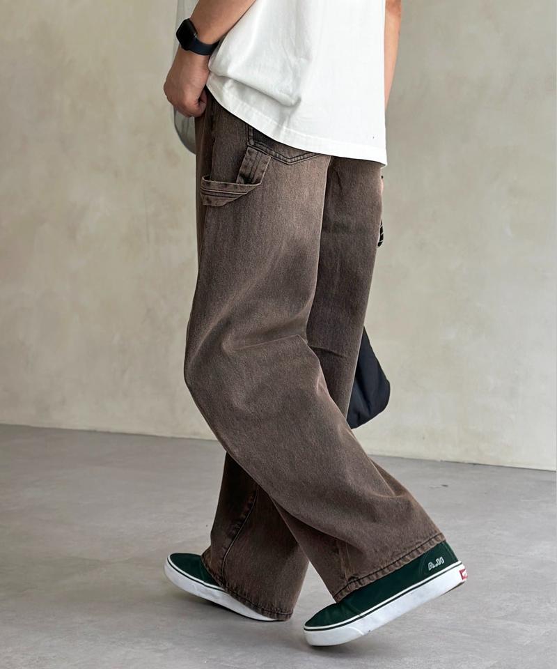 カーブペインターデニムパンツ