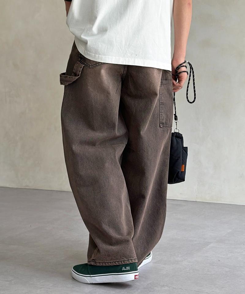 カーブペインターデニムパンツ