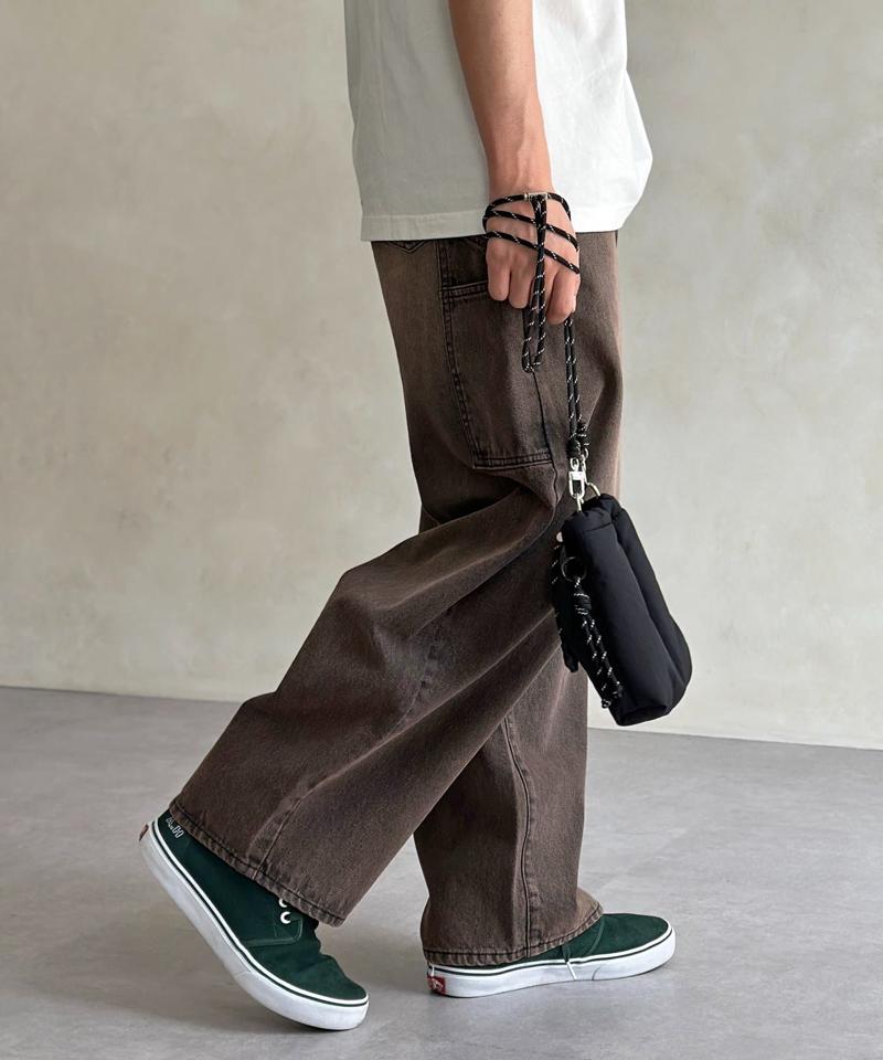 カーブペインターデニムパンツ