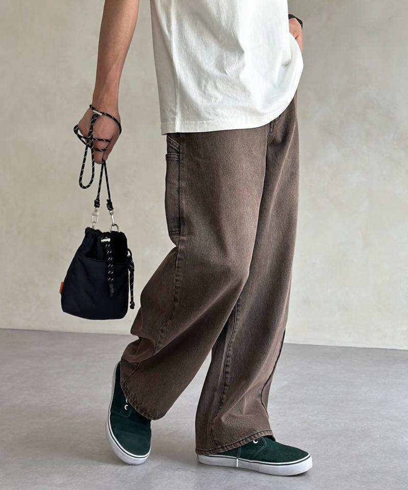 カーブペインターデニムパンツ