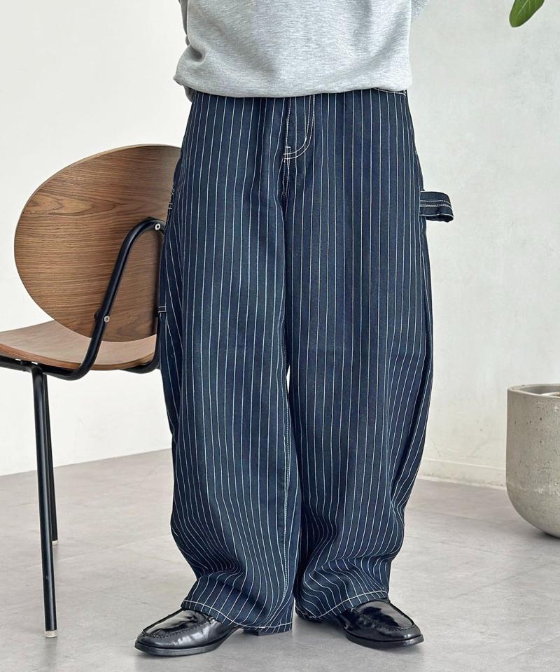 カーブペインターデニムパンツ