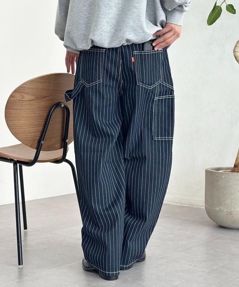 カーブペインターデニムパンツ