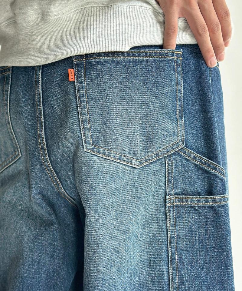 カーブペインターデニムパンツ