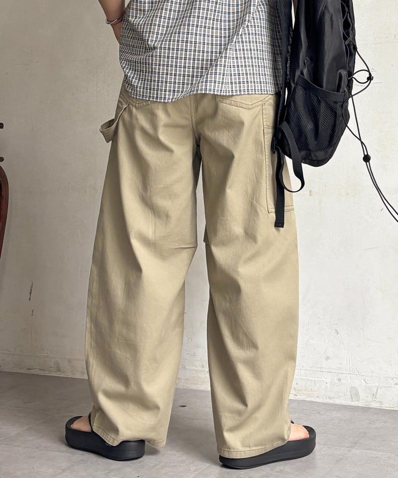 カーブペインターデニムパンツ