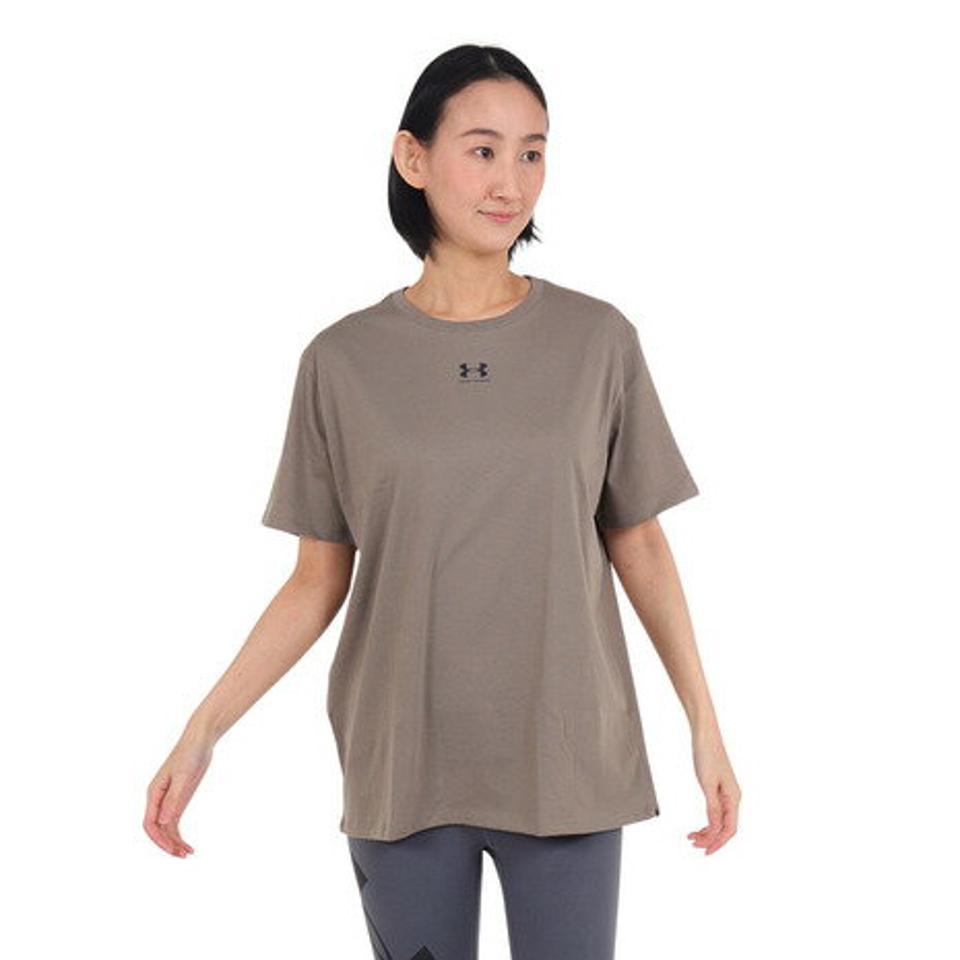 アンダーアーマー（UNDER ARMOUR）（レディース）キャンパス オーバーサイズ ショートスリーブTシャツ 1387193 200