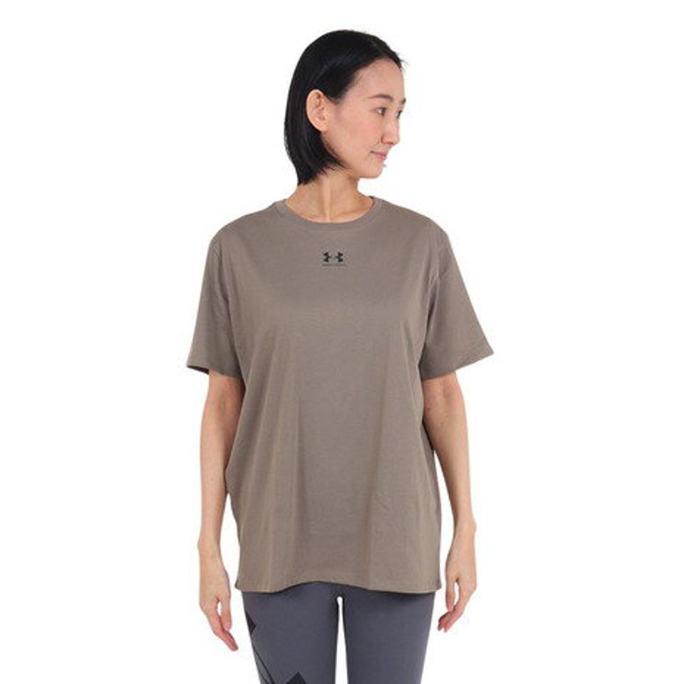 アンダーアーマー（UNDER ARMOUR）（レディース）キャンパス オーバーサイズ ショートスリーブTシャツ 1387193 200