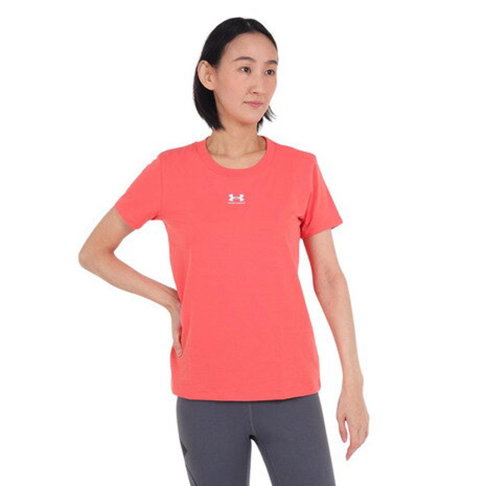 アンダーアーマー（UNDER ARMOUR）（レディース）キャンパス コア ショートスリーブTシャツ 1383648 811