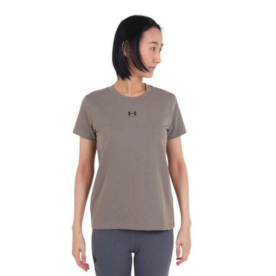アンダーアーマー（UNDER ARMOUR）（レディース）キャンパス コア ショートスリーブTシャツ 1383648 200