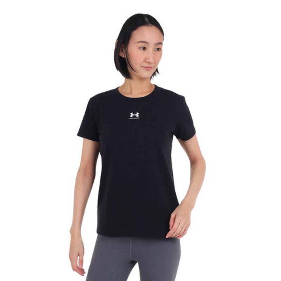 アンダーアーマー（UNDER ARMOUR）（レディース）キャンパス コア ショートスリーブTシャツ 1383648